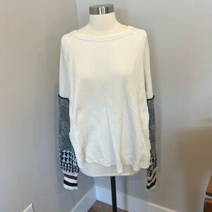 We The Free Waffle Knit Top
